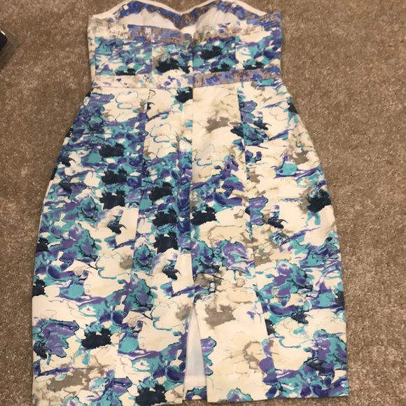 Tracey Reese Strapless Cocktail Dress - Picture 2 of 2